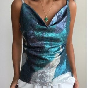 T Tahari Janet Blouse NWT